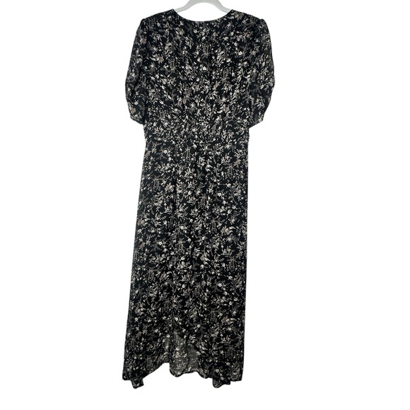 ASTR Dress Women's Large Floral Fairy Whimsigoth Asymmetric Elastic Back Party - Picture 2 of 10